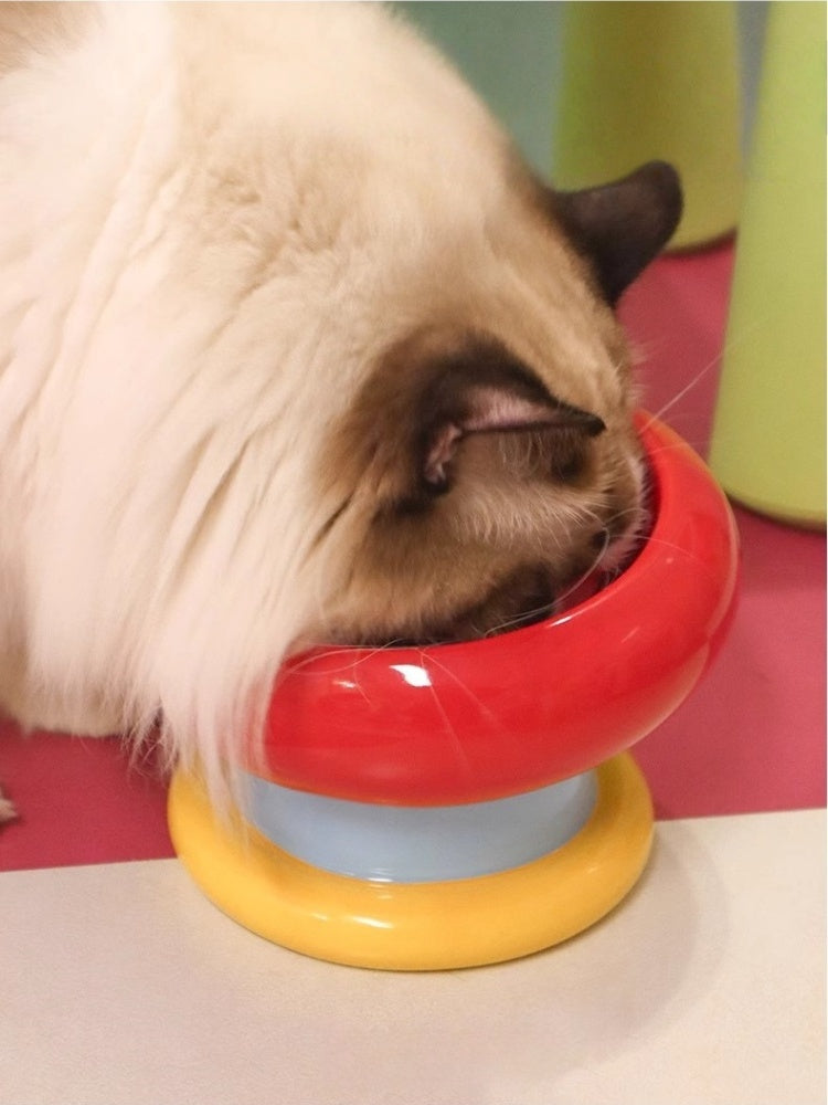 Dopamine Bowl Era: The 15° Tilted, Raised Ceramic Set That Makes Mealtime Look Like Décor
