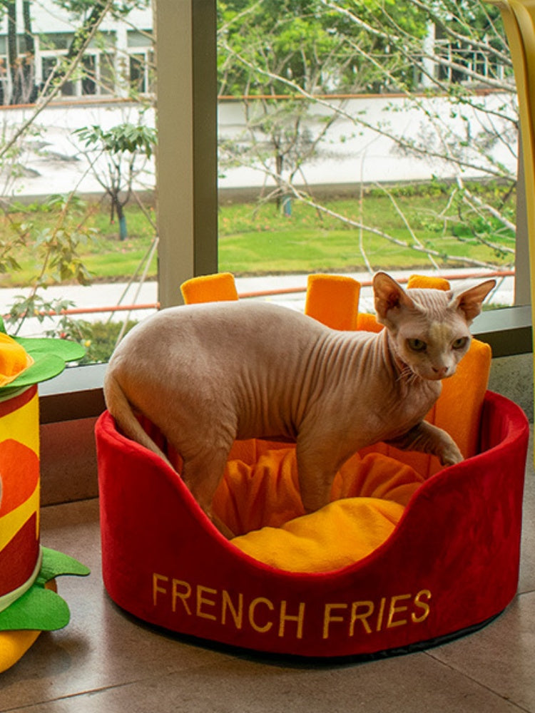 French Fries Cat Bed