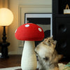 Red Mushroom Sisal Cat Scratcher