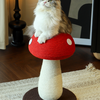 Red Mushroom Sisal Cat Scratcher