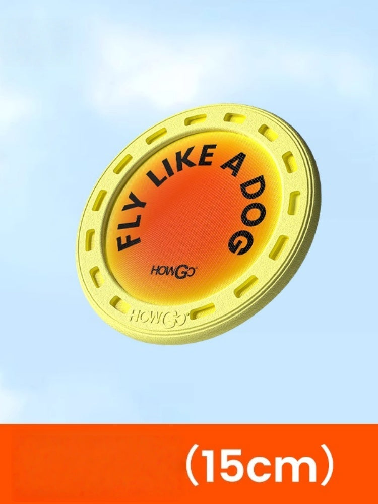 HOWGO Treat-Groove Dog Frisbee