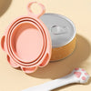 Silicone Cat Can Opener & Preservation Lid Set