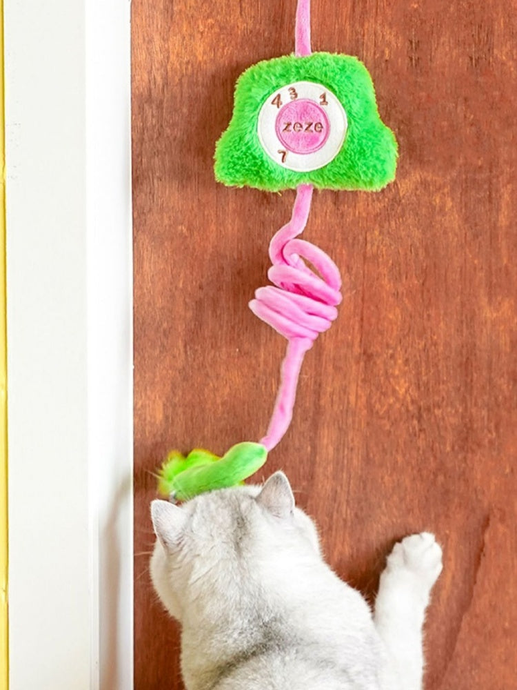 ZEZE Tea Set & Retro Phone Elastic Teaser