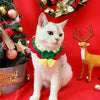 Handwoven Holiday Pet Collar Bib