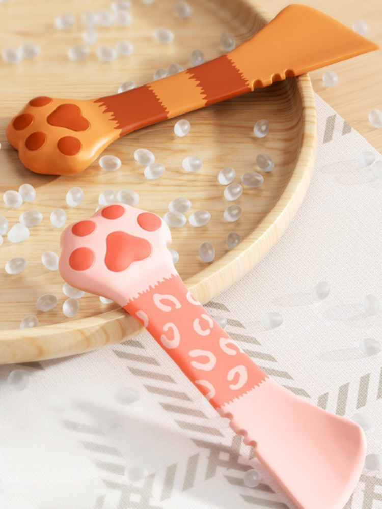 Silicone Cat Can Opener & Preservation Lid Set