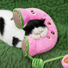 Retro Telephone Pet Pillow Toy