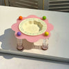 Dopamine Petal Pet Bowl with Acrylic Stand
