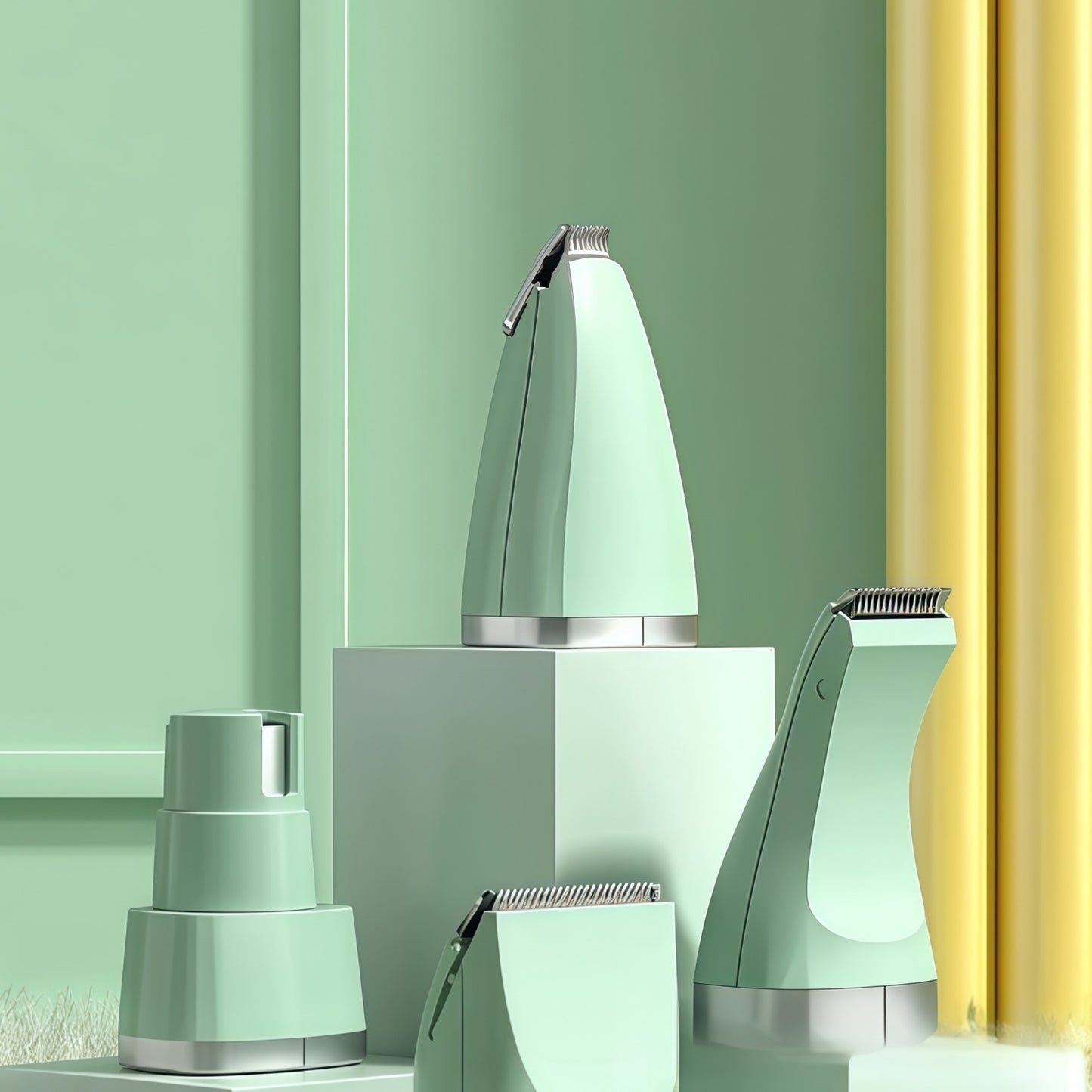 4-in-1 Rechargeable Pet Trimmer & Nail Grinder Kit