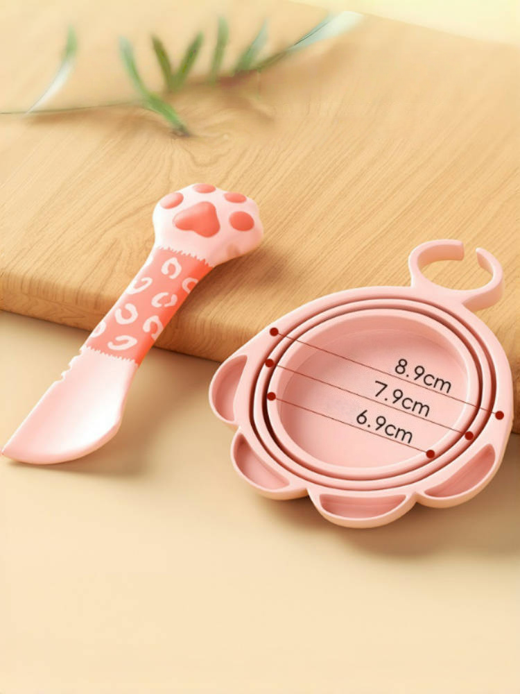 Silicone Cat Can Opener & Preservation Lid Set