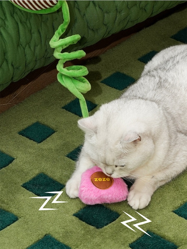 Retro Telephone Pet Pillow Toy