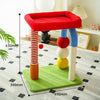 Colorful U-Tube Cat Tree