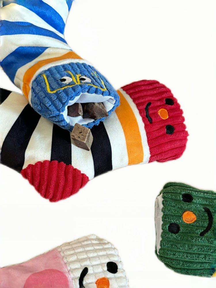 Sock Plush Squeaky Dog Toy