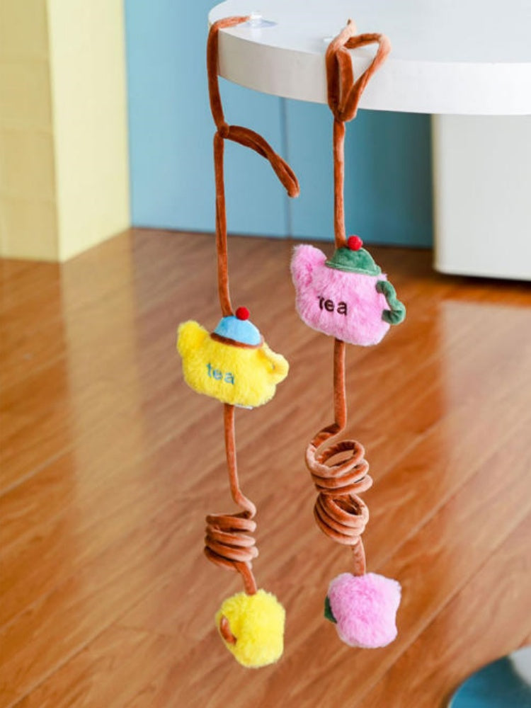 ZEZE Tea Set & Retro Phone Elastic Teaser