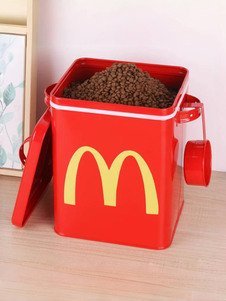Retro Diner Pet Food Storage Bin