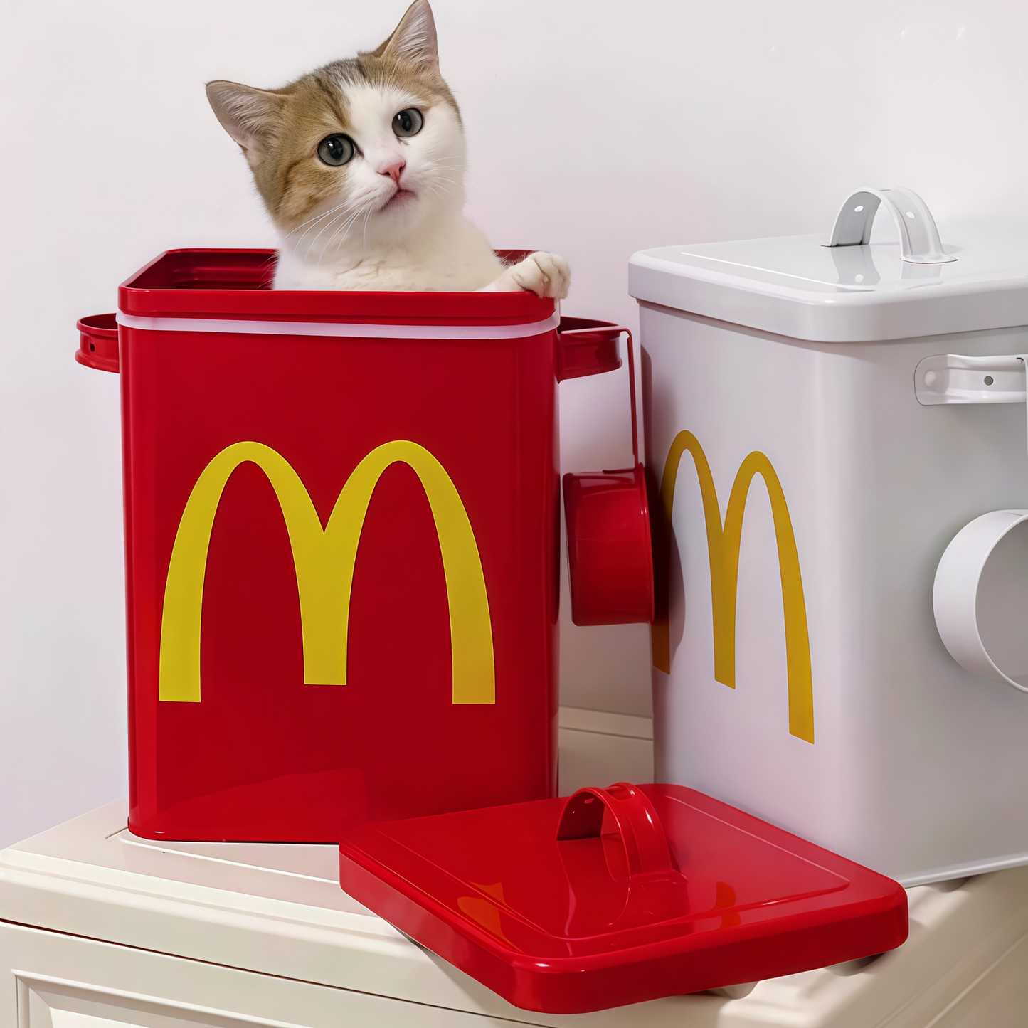 Retro Diner Pet Food Storage Bin