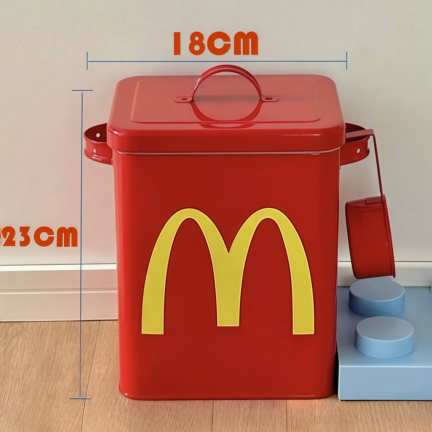 Retro Diner Pet Food Storage Bin