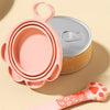 Silicone Cat Can Opener & Preservation Lid Set