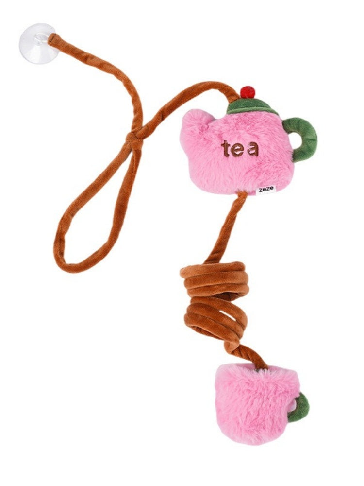 ZEZE Tea Set & Retro Phone Elastic Teaser