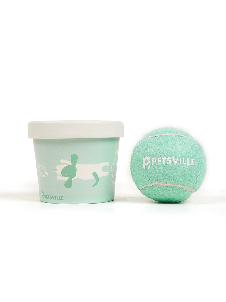 PETSVILLE Outdoor Dog Tennis Ball