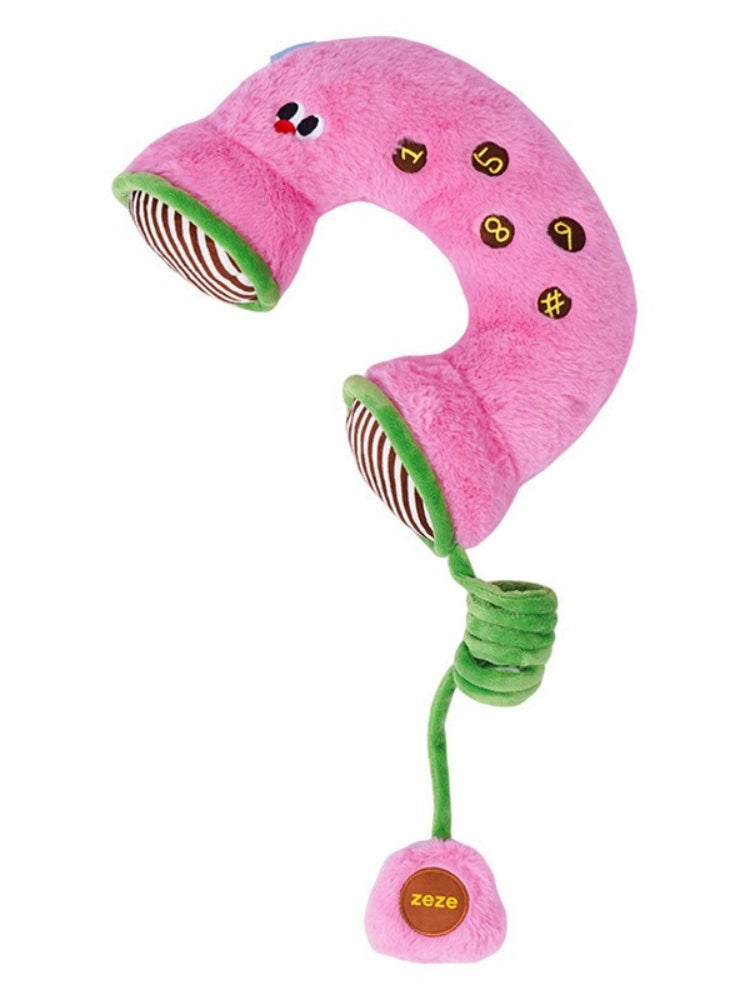 Retro Telephone Pet Pillow Toy