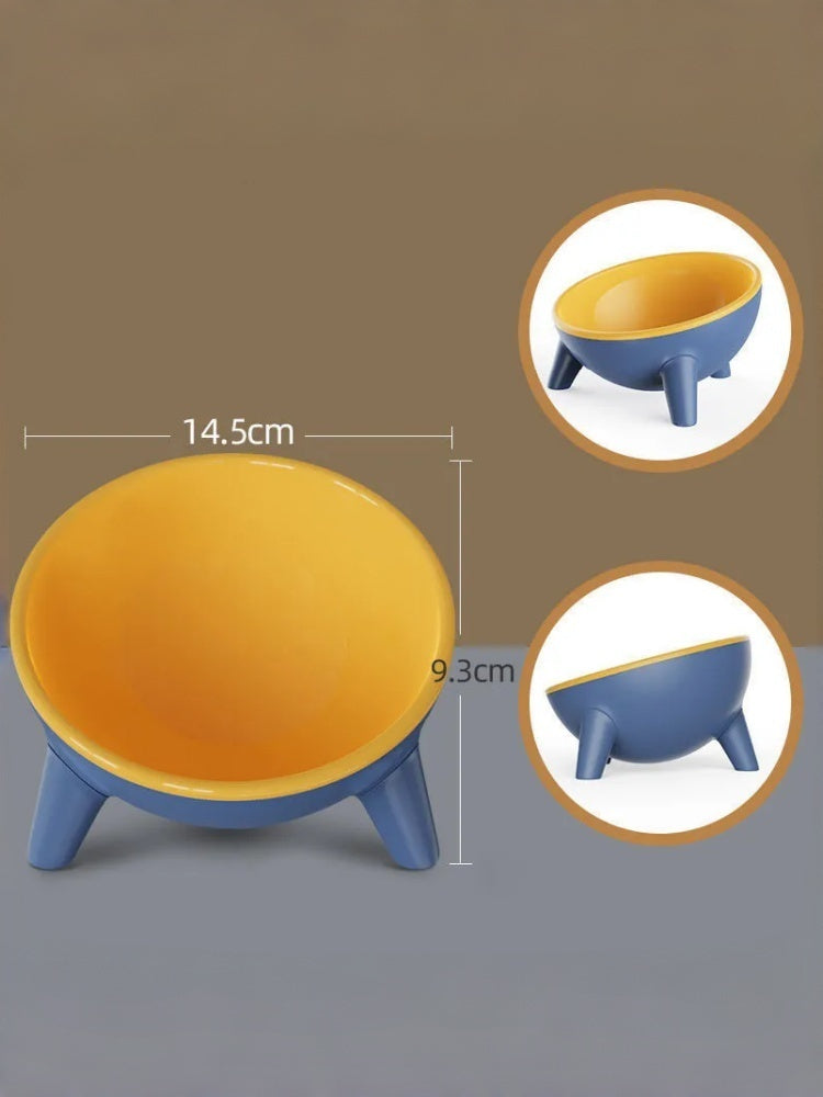 Ergonomic Tilted Cat Bowl