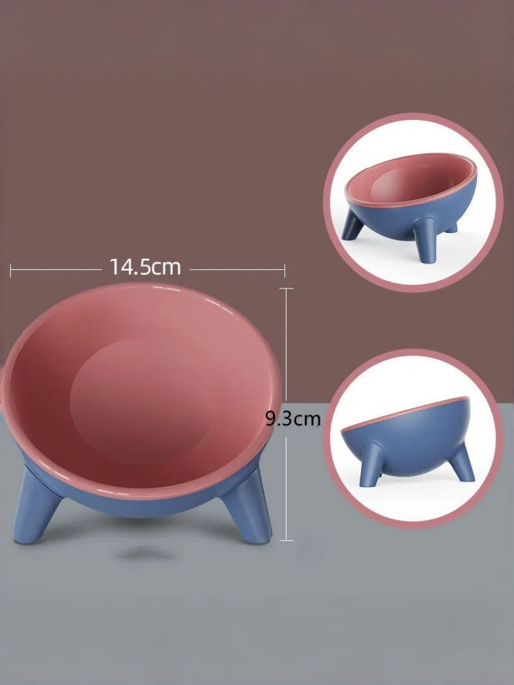 Ergonomic Tilted Cat Bowl