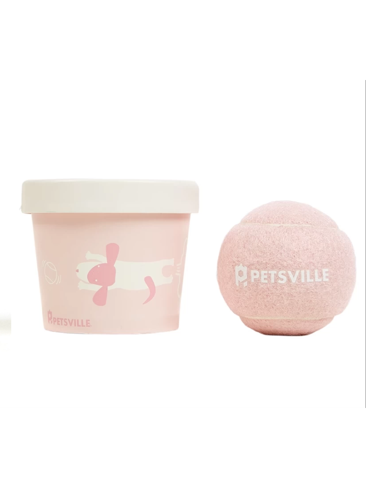 PETSVILLE Outdoor Dog Tennis Ball