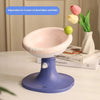 Adjustable Elevated Ceramic Cat Bowl with Stand