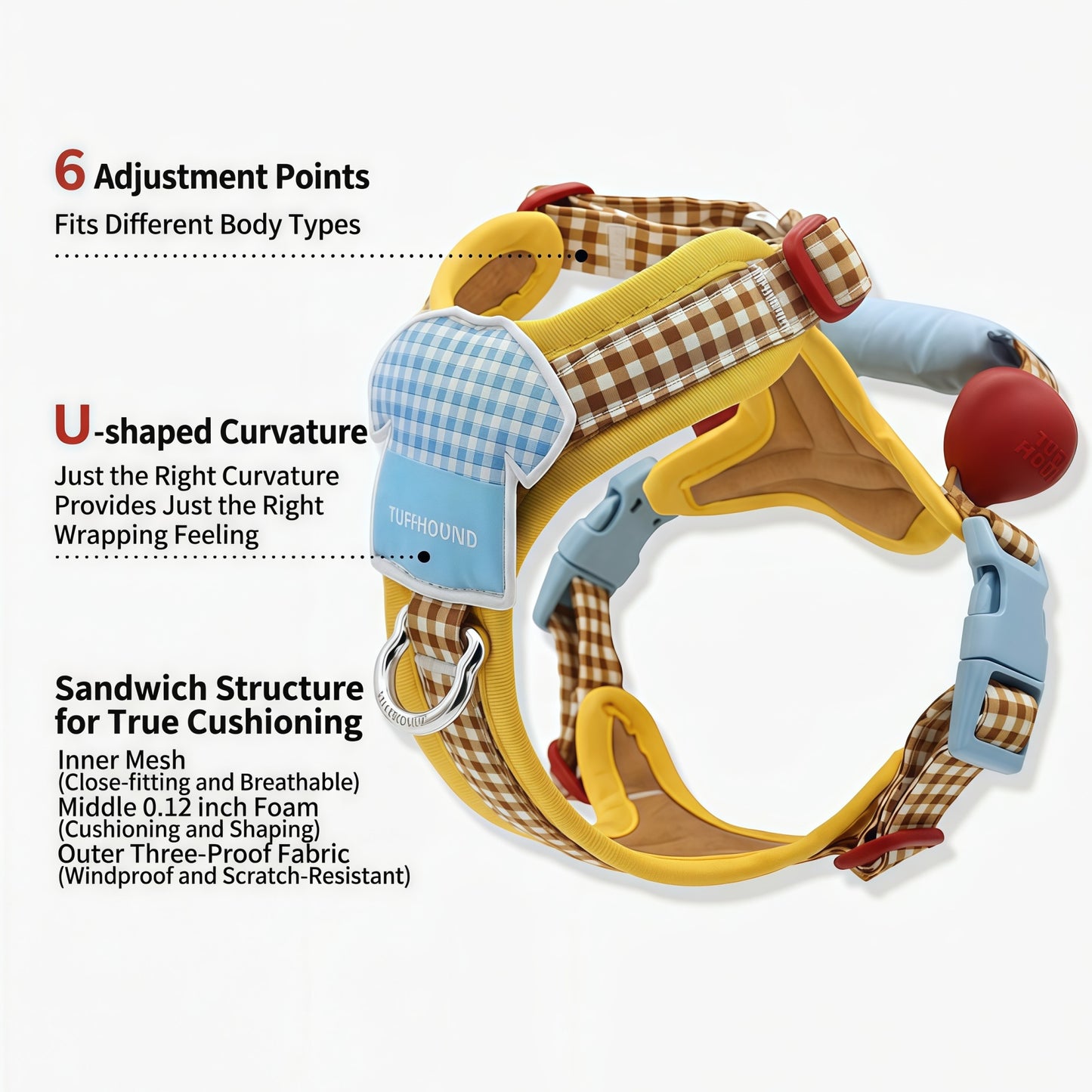 Water-Resistant Adventure Dog Harness