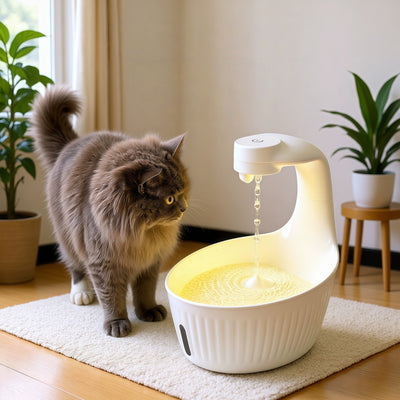 Anti-Gravity Pet Water Fountain