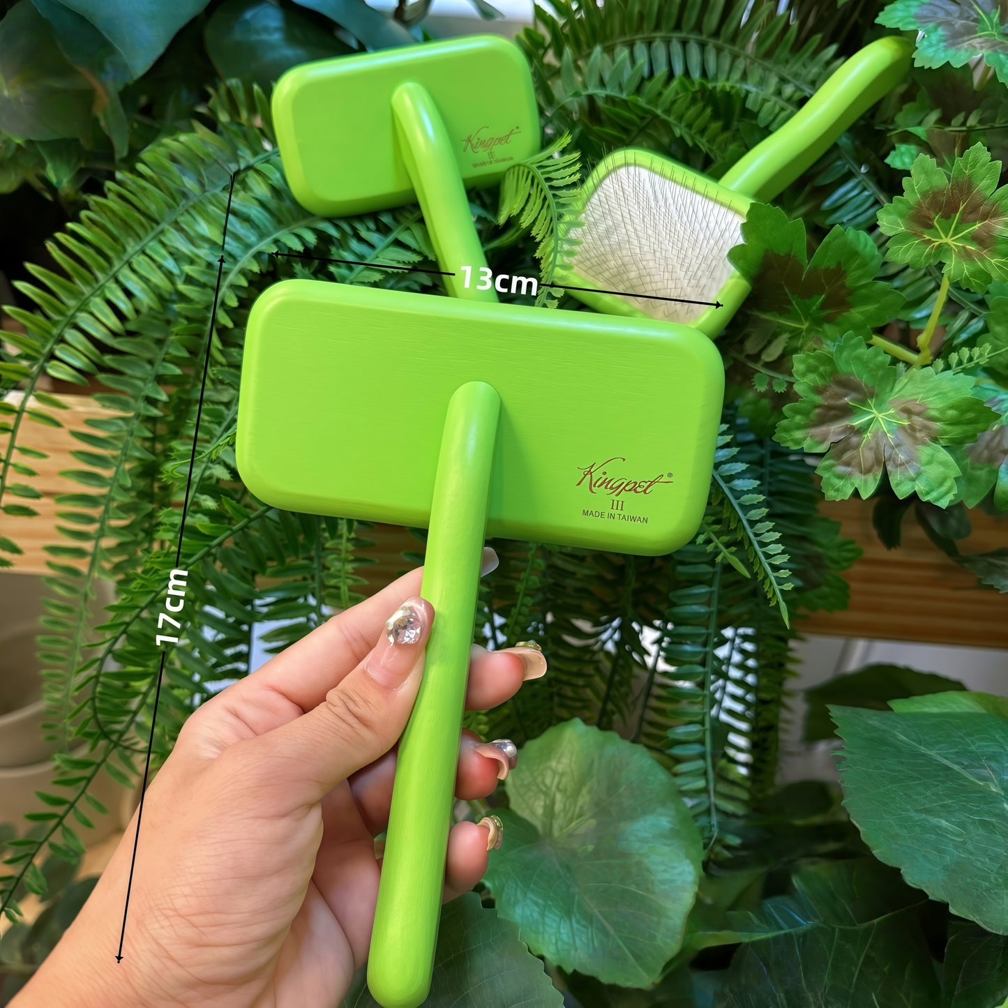 Pro Cushion Pin Brush (Beechwood + 304 Steel Pins)