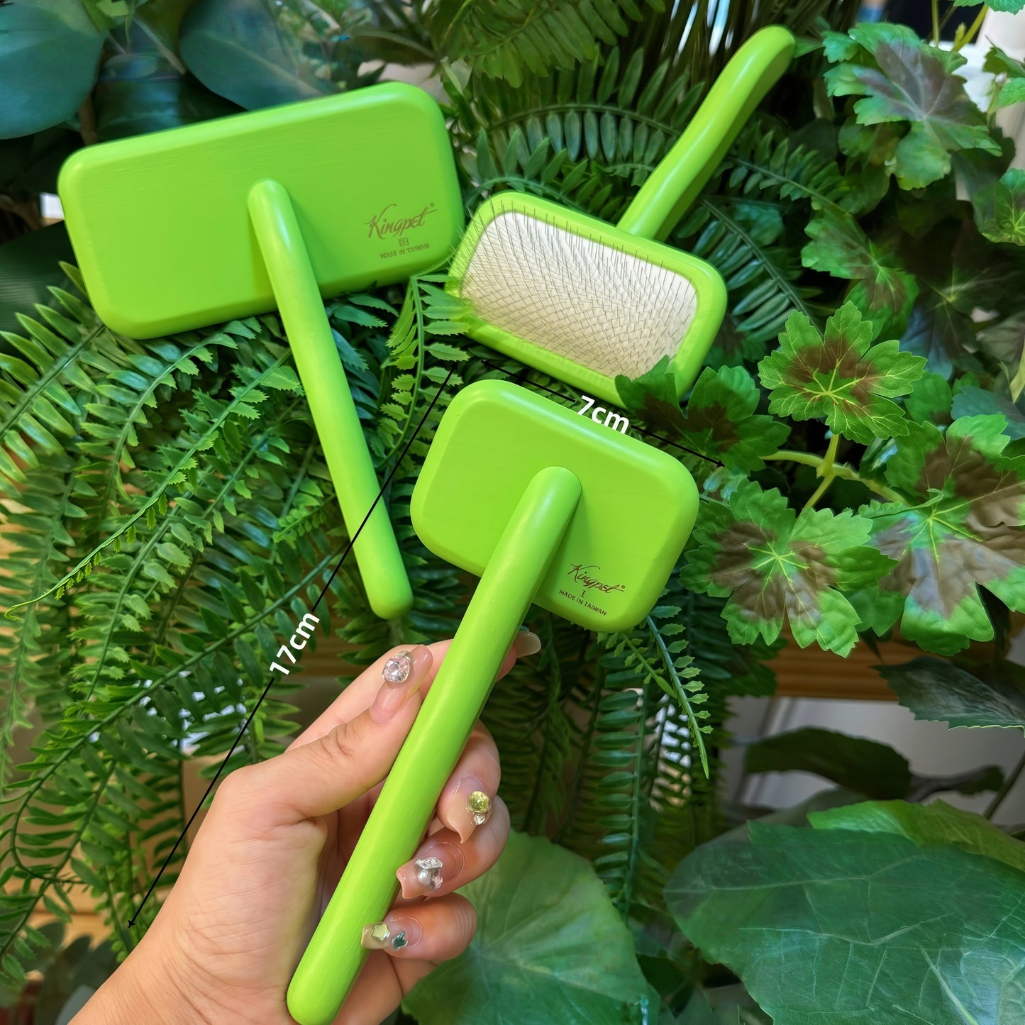 Pro Cushion Pin Brush (Beechwood + 304 Steel Pins)