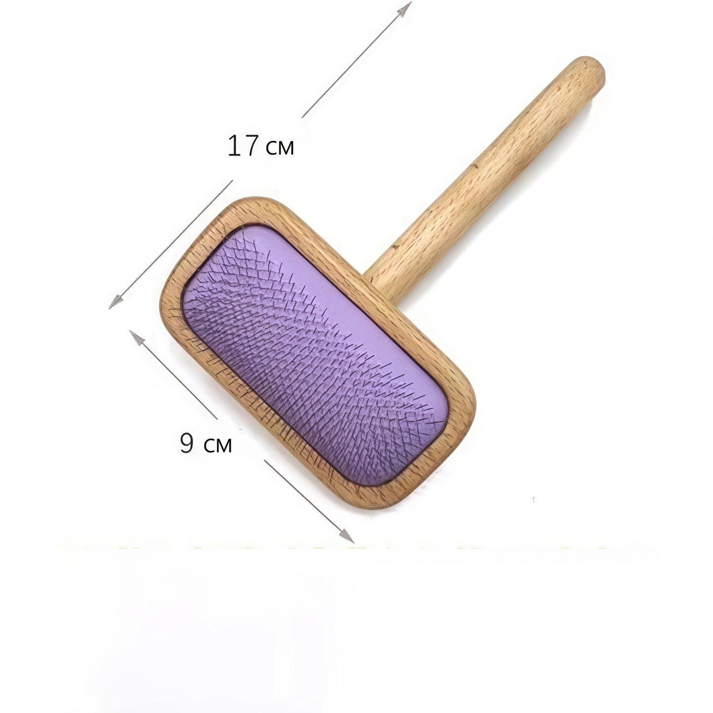 Pro Cushion Pin Brush (Beechwood + 304 Steel Pins)