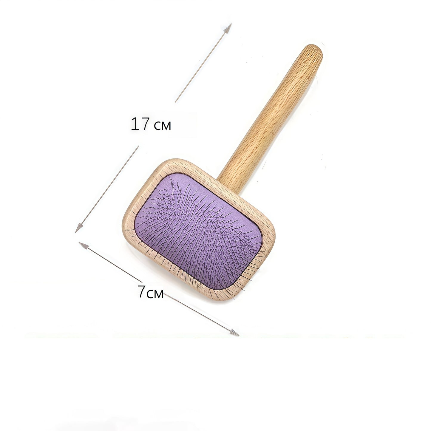 Pro Cushion Pin Brush (Beechwood + 304 Steel Pins)