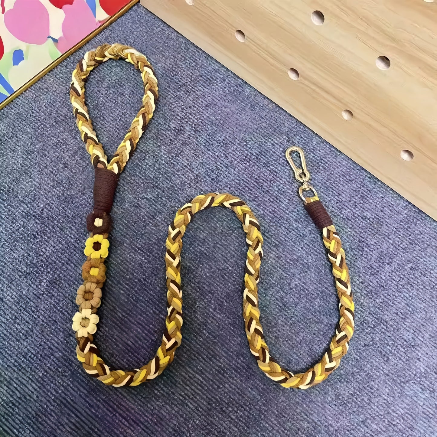 Braided Cotton Rope Dog Leash