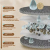 Ceramic Faucet-Flow Pet Water Fountain (1L)
