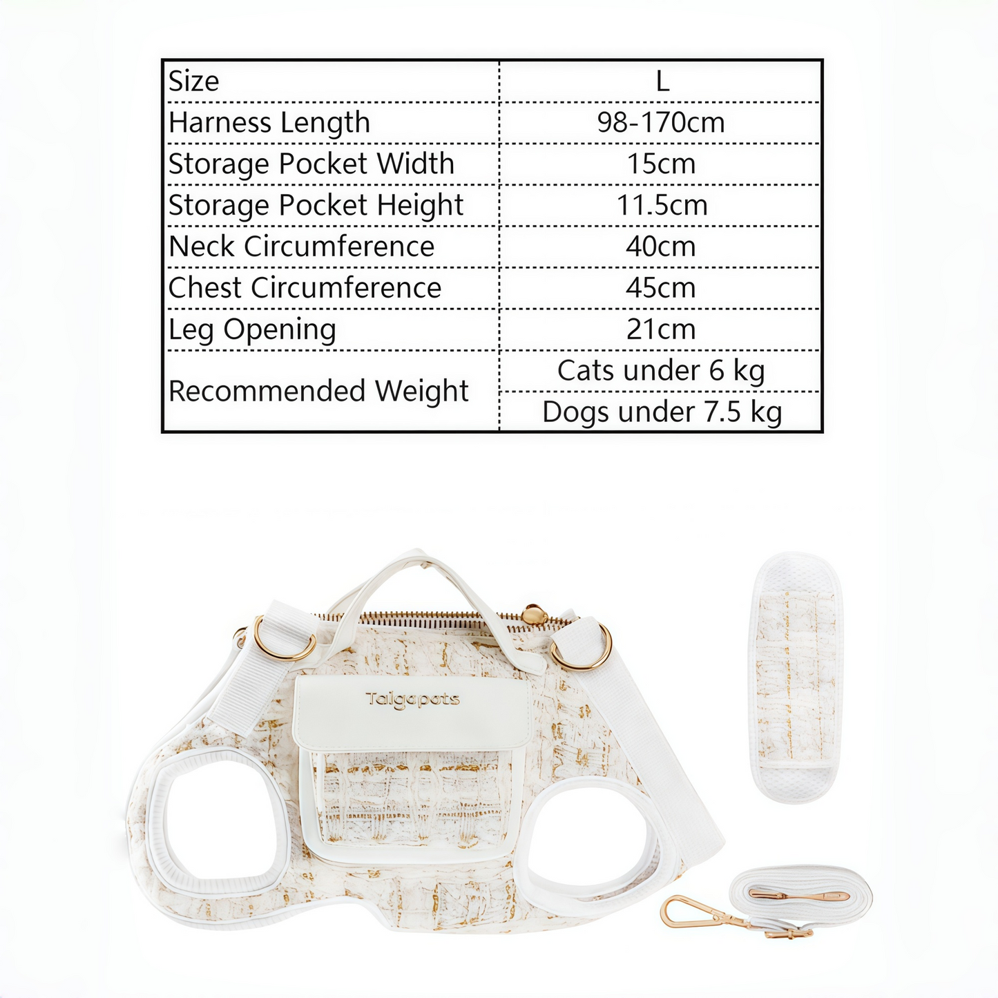 Chic Tweed Pet Sling Carrier