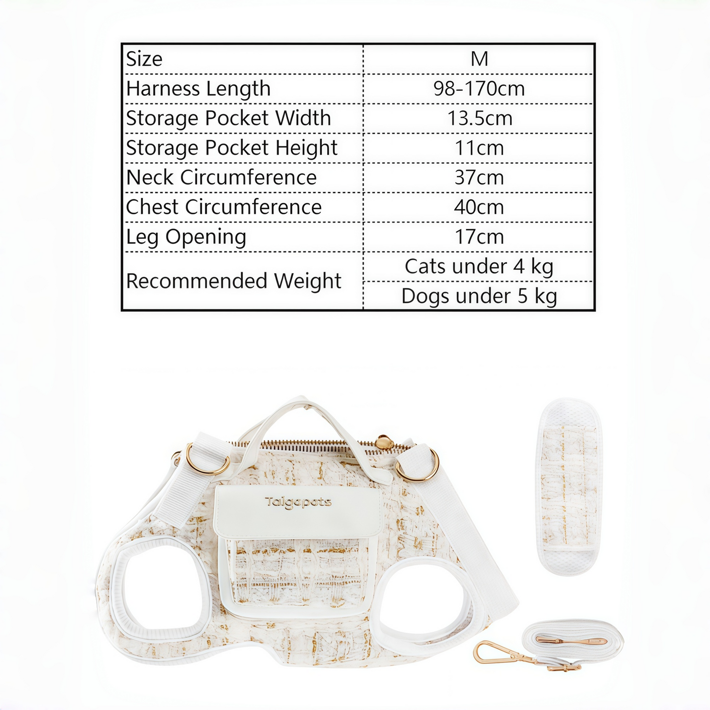 Chic Tweed Pet Sling Carrier