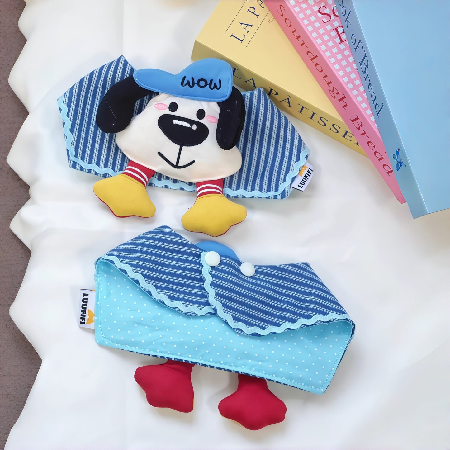 LUUFIFI Denim Pet Bandana Bib Scarf