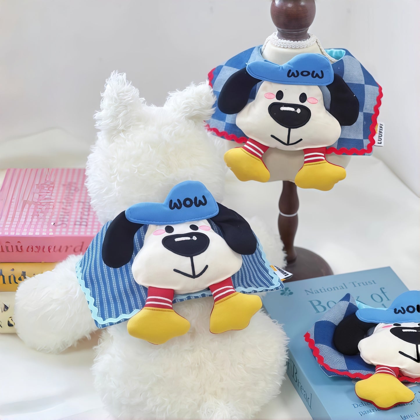 LUUFIFI Denim Pet Bandana Bib Scarf