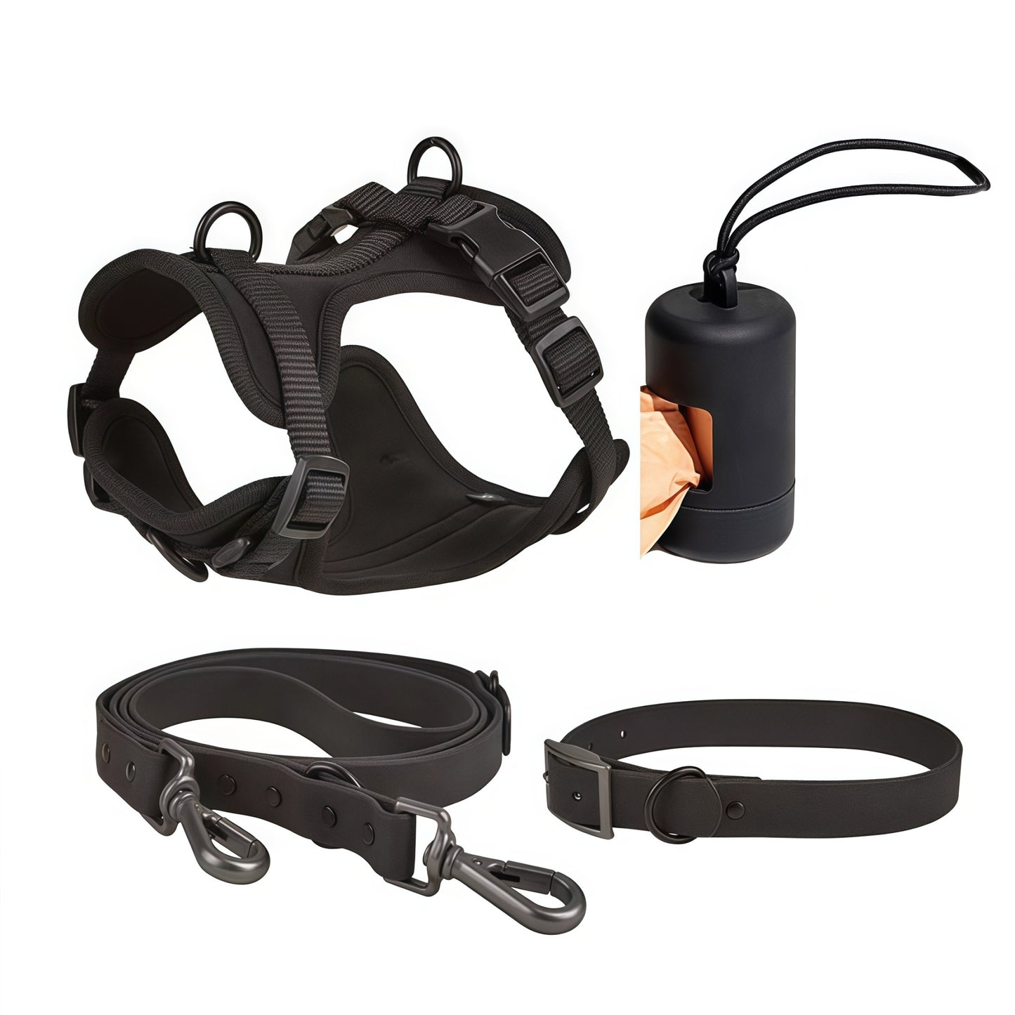 No Pull Dog Harness Leash Set