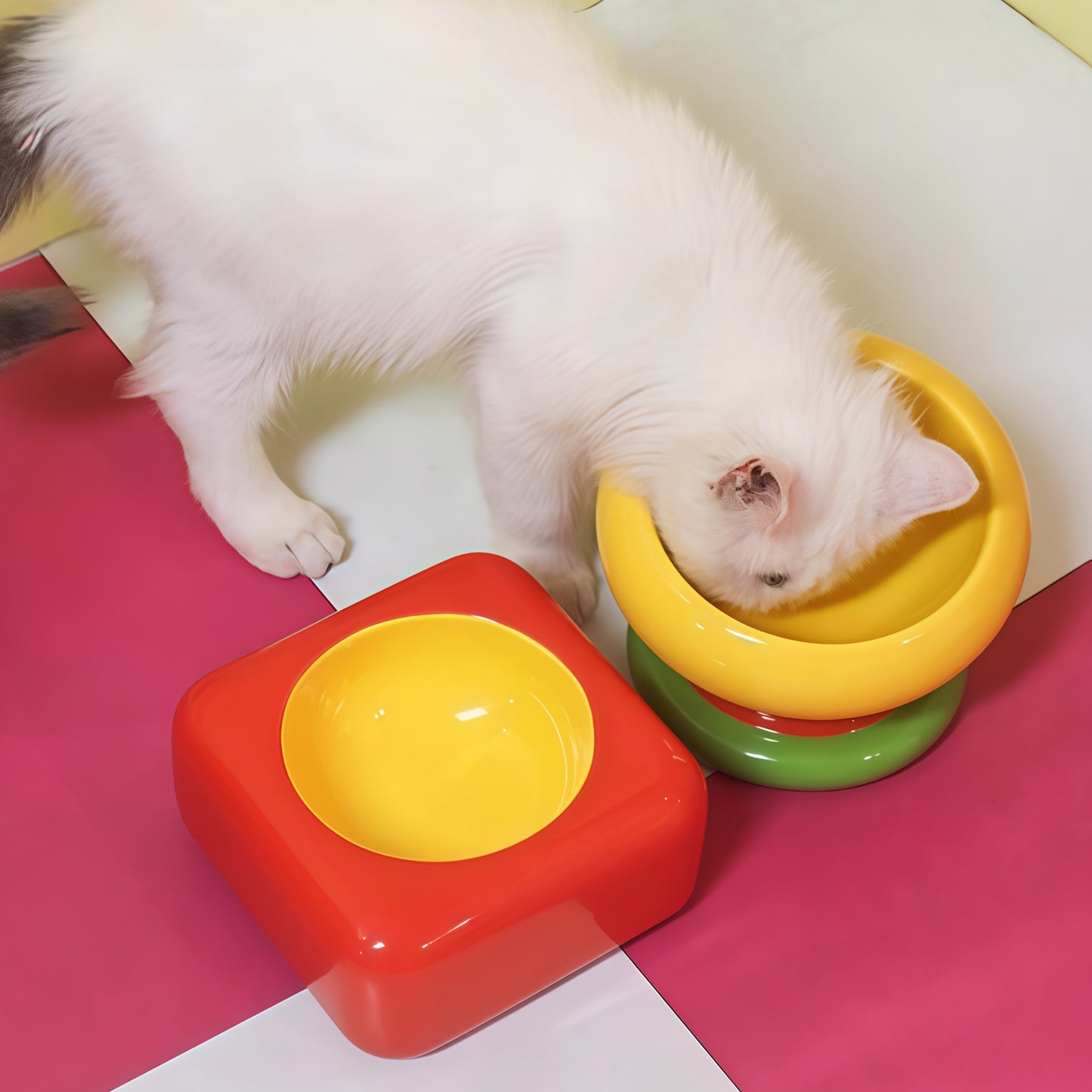 Dopamine Ceramic Cat & Dog Bowls