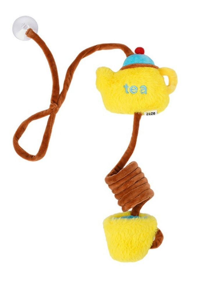 ZEZE Tea Set & Retro Phone Elastic Teaser