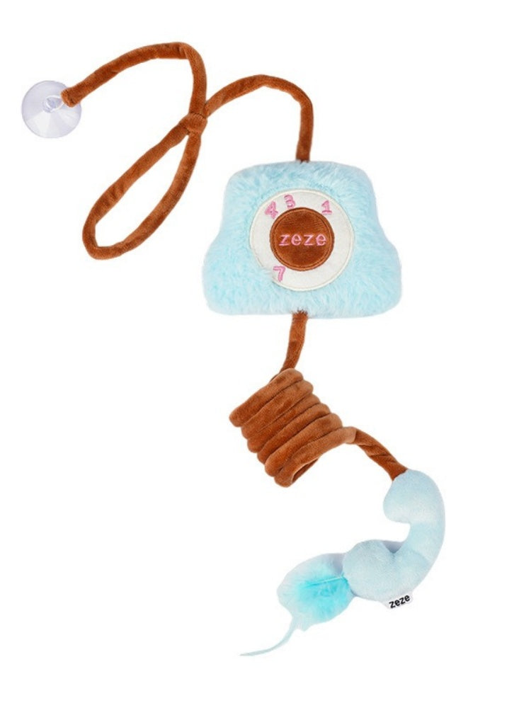 ZEZE Tea Set & Retro Phone Elastic Teaser