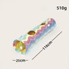 Rainbow Plush Cat Tunnel Toy