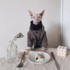 Hairless Cat Clothes Sphynx Cat German Suit Shirt Outfit