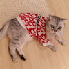 LUUFIFI Heart Letter Knit Pet Sweater