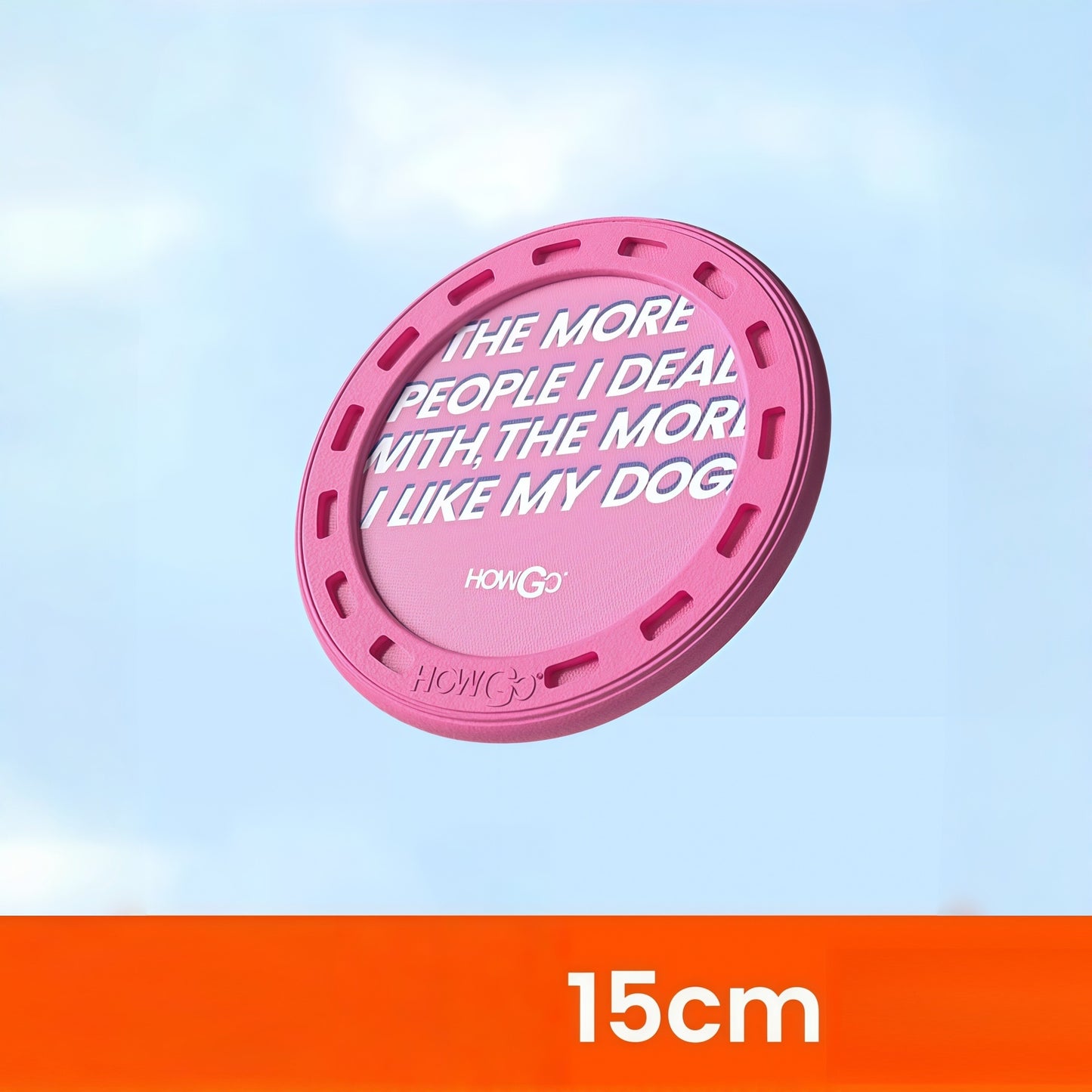 Treat-Groove Dog Frisbee