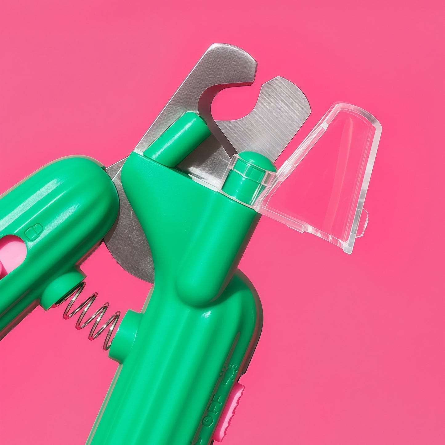 LED + UV Safety Pet Nail Clippers with Splash Guard