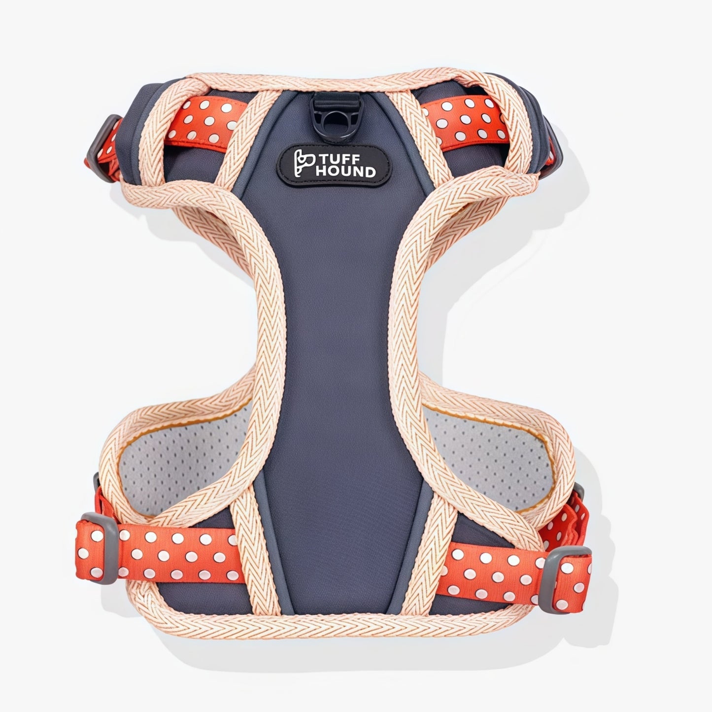 Lightweight No-Pull Dog Harness with Reflective Trim